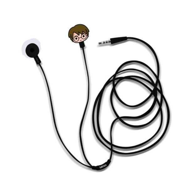 FONE DE OUVIDO HARRY POTTER INTRA AURICULAR COM FIO E MICROFONE LETRON