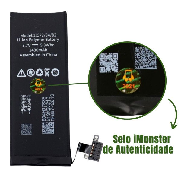 Bateria iMonster Original Compatível com iPhone 4S