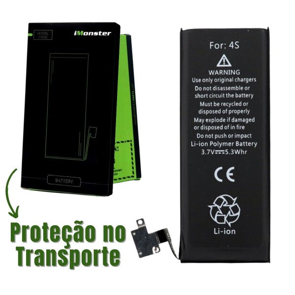 Bateria iMonster Original Compatível com iPhone 4S