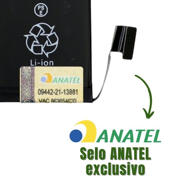 Serviço Troca de Bateria iPhone 5 5G - Assistência Smart - iMonster Original em até 36h