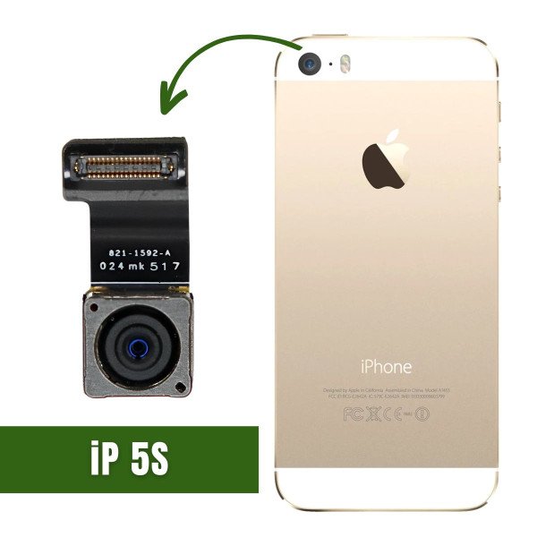 Serviço Troca de Câmera traseira iPhone 5S - Assistência Smart - iMonster Original em até 36h