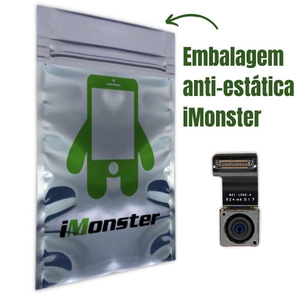 Serviço Troca de Câmera traseira iPhone 5S - Assistência Smart - iMonster Original em até 36h