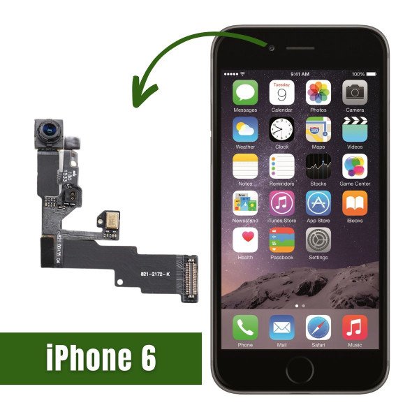Serviço Troca de Câmera frontal sensor iPhone 6 6G - Assistência Smart - iMonster Original em até 36h