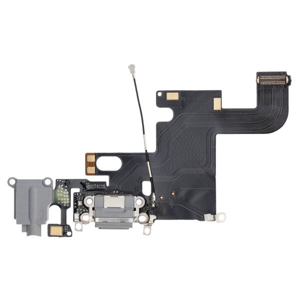Flex Conector de carga compatível com iPhone 6 6G cinza