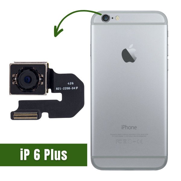 Serviço Troca de Câmera traseira iPhone 6 Plus- Assistência Smart - iMonster Original em até 36h