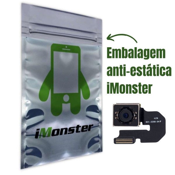 Serviço Troca de Câmera traseira iPhone 6 Plus- Assistência Smart - iMonster Original em até 36h