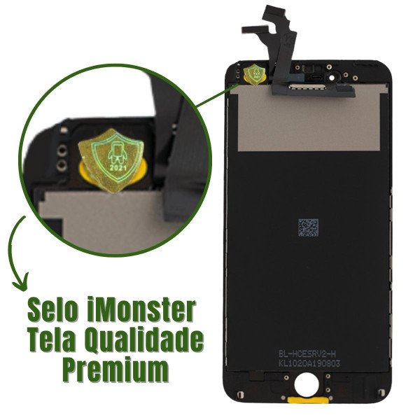 Serviço Troca de Tela display Lcd 5.5 iPhone 6 Plus- Assistência Smart - iMonster Original em até 36h