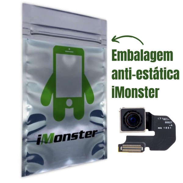 Serviço Troca de Câmera traseira iPhone 6s - Assistência Smart - iMonster Original em até 36h