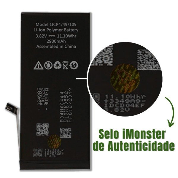 Bateria iMonster Original Compatível com iPhone 7 Plus