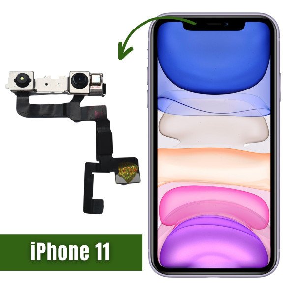 Serviço Troca de Câmera frontal sensor iPhone 11 - Assistência Smart - iMonster Original em até 36h