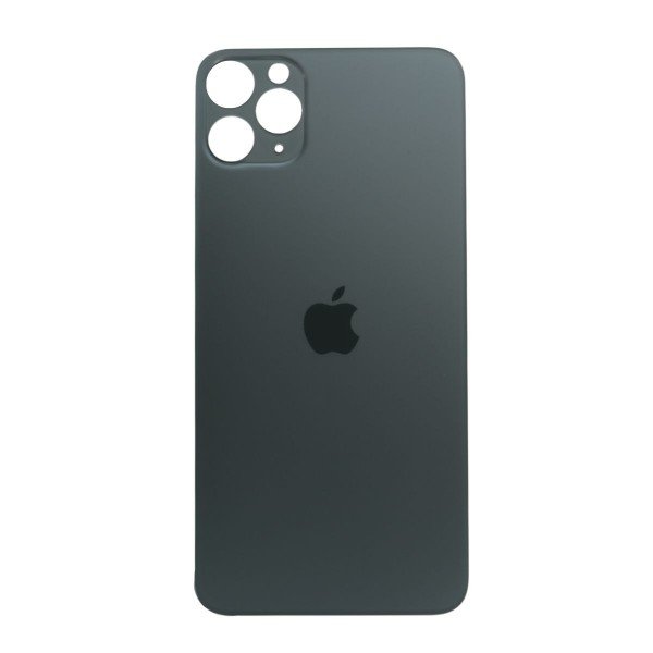Tampa vidro traseiro compatível com iPhone 11 Pro Max verde