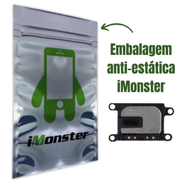 Auto falante auricular receiver compatível com iPhone 8 8G