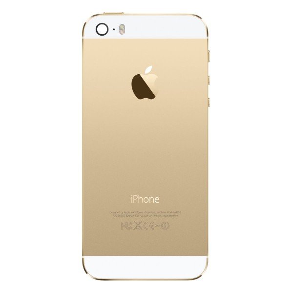 Carcaça Tampa traseira compatível com iPhone 8 Plus dourado