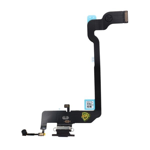 Flex Conector de carga compatível com iPhone XS preto