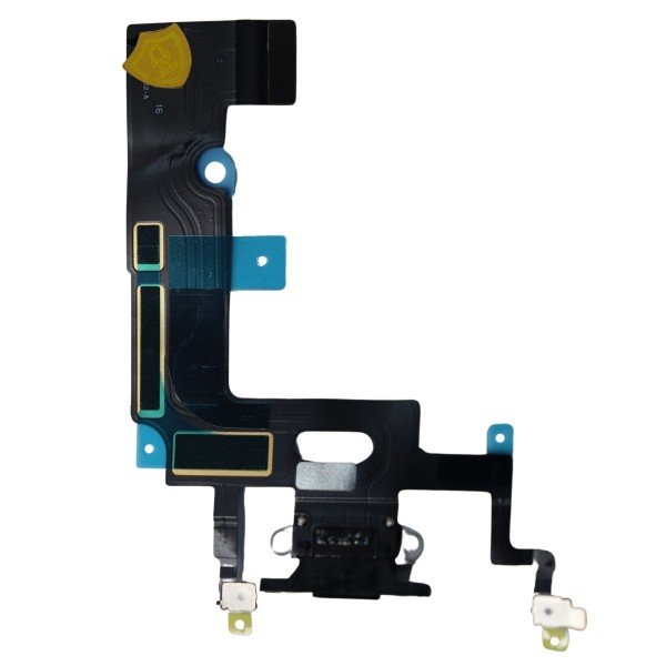 Flex Conector de carga compatível com iPhone XR preto