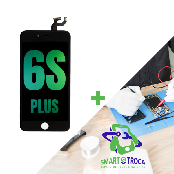Serviço Troca de Tela display Pro 5.5 iPhone 6s Plus- Assistência Smart - iMonster Original em até 36h