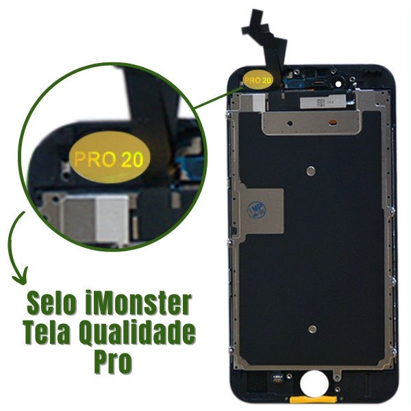 Serviço Troca de Tela display Pro 4.7 iPhone 6s - Assistência Smart - iMonster Original em até 36h