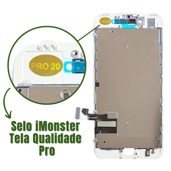 Serviço Troca de Tela display Pro 4.7 iPhone 7 7G - Assistência Smart - iMonster Original em até 36h