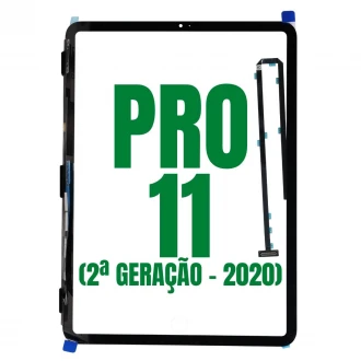 Vidro com touch screen compatível com iPad Pro 11 2020