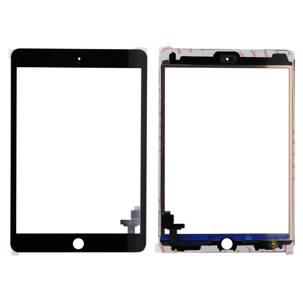 Vidro com touch screen compatível com iPad Mini 3 preto