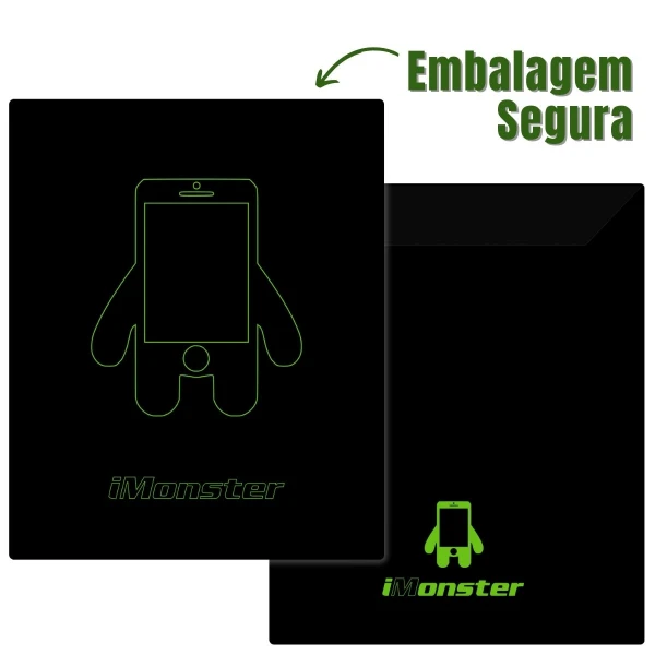 Vidro com touch screen compatível com iPad Mini 3 preto
